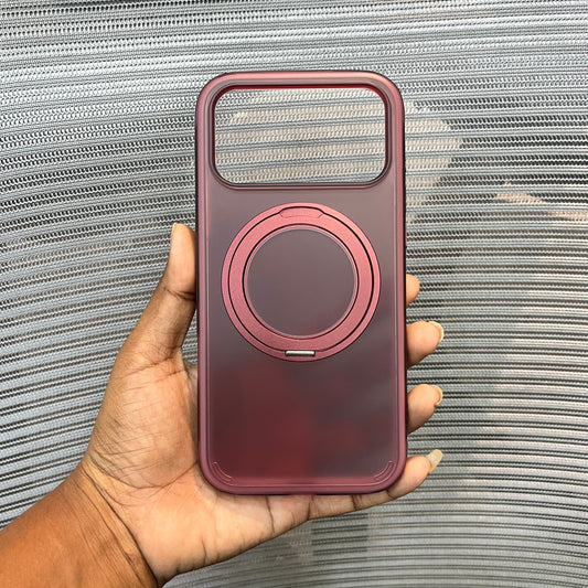 Tinted Matte Armor Stand iPhone 17 Series Case