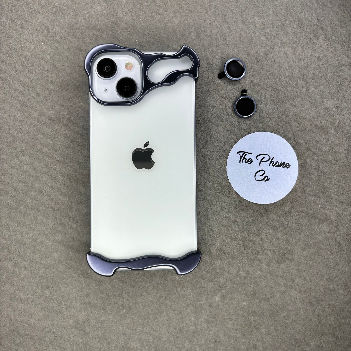 Bumper Case with Camera Rings for iPhone 15 Series