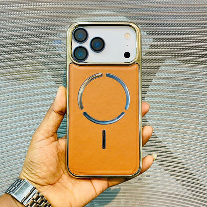 LeatherAura MagSafe Protective iPhone 17 Pro Case