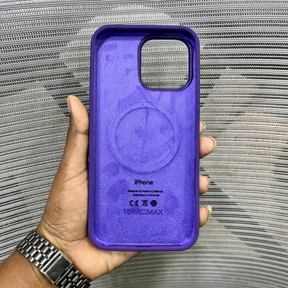 Silicone Logo MagSafe iPhone 16 Pro Max Case