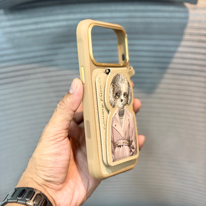 FurEver MagSafe iPhone 17 Pro Max Wallet Stand Case