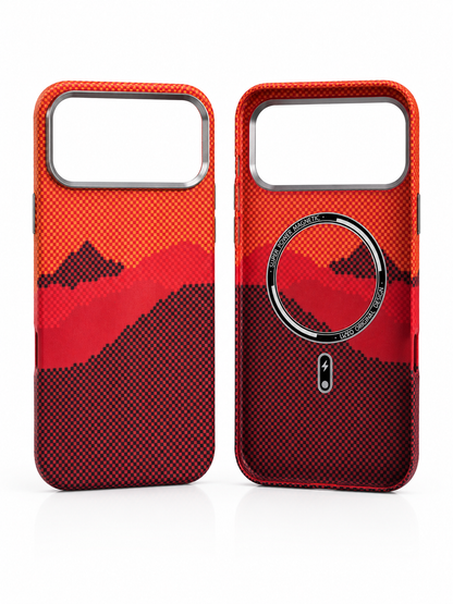 Carbon Fiber Embossed iPhone 17 Pro Max Case