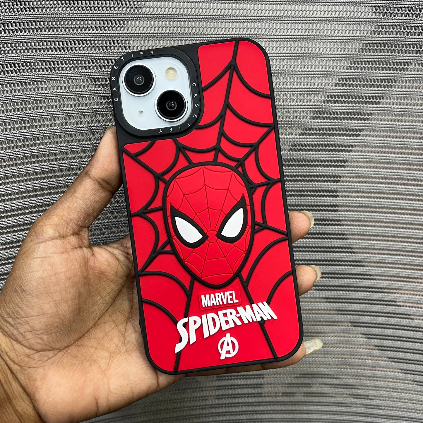 Premium 3D Embossed Printed iPhone 15 Plus Case
