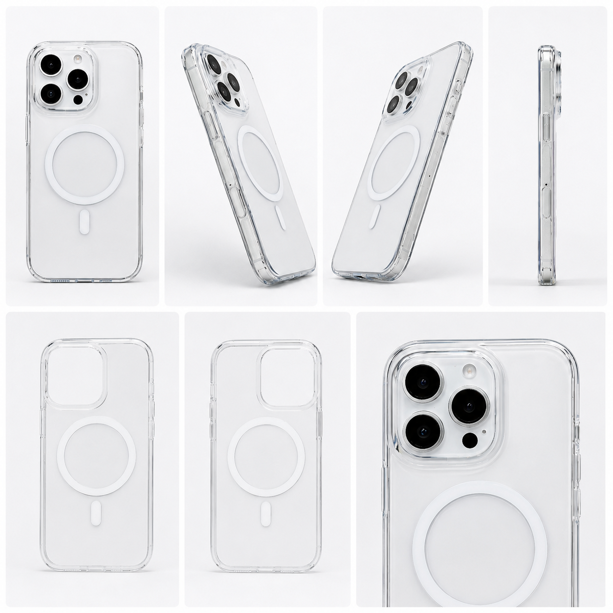 ClearGuard Metal MagSafe iPhone 15 Pro Max Case