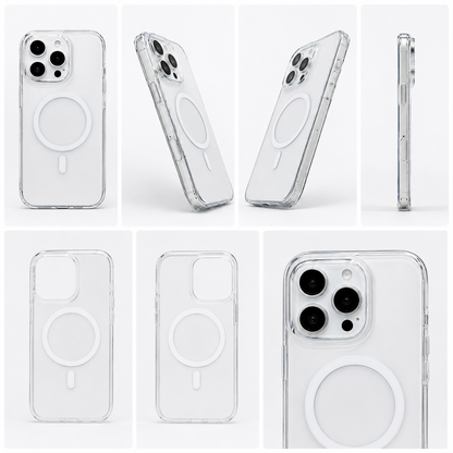 ClearGuard Metal MagSafe iPhone 15 Pro Max Case