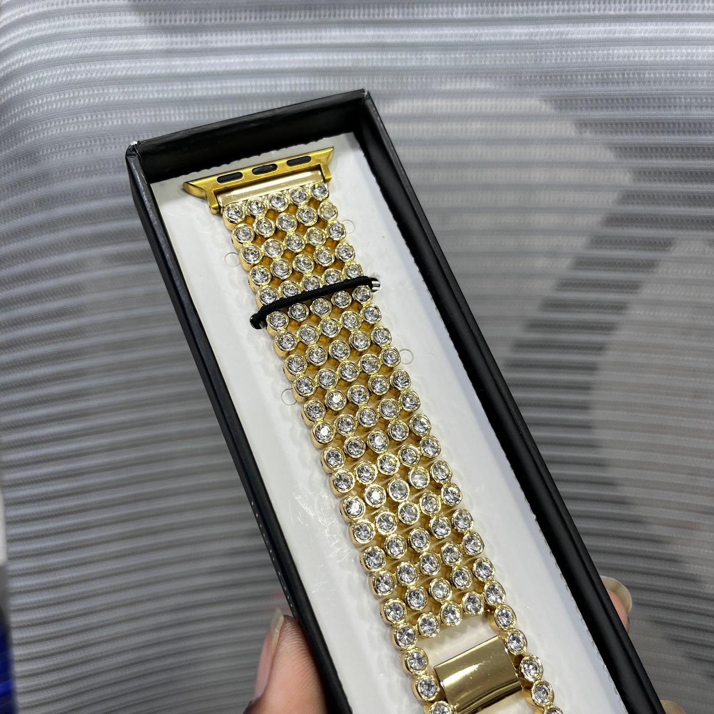 Golden Elite Stainless Steel iWatch Strap