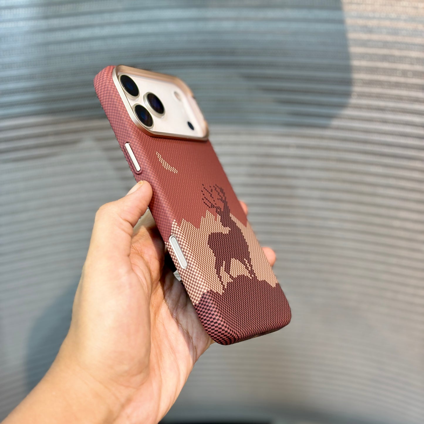 SunsetDeer Carbon Fiber MagSafe iPhone 17 Pro Max Case