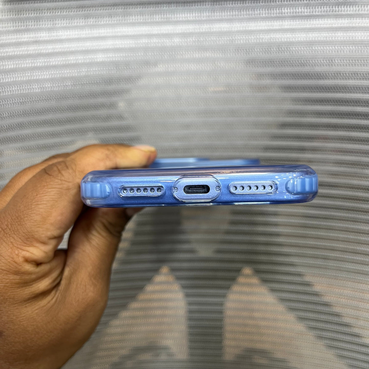 Stripe Matte Finish MagSafe Shockproof iPhone Case