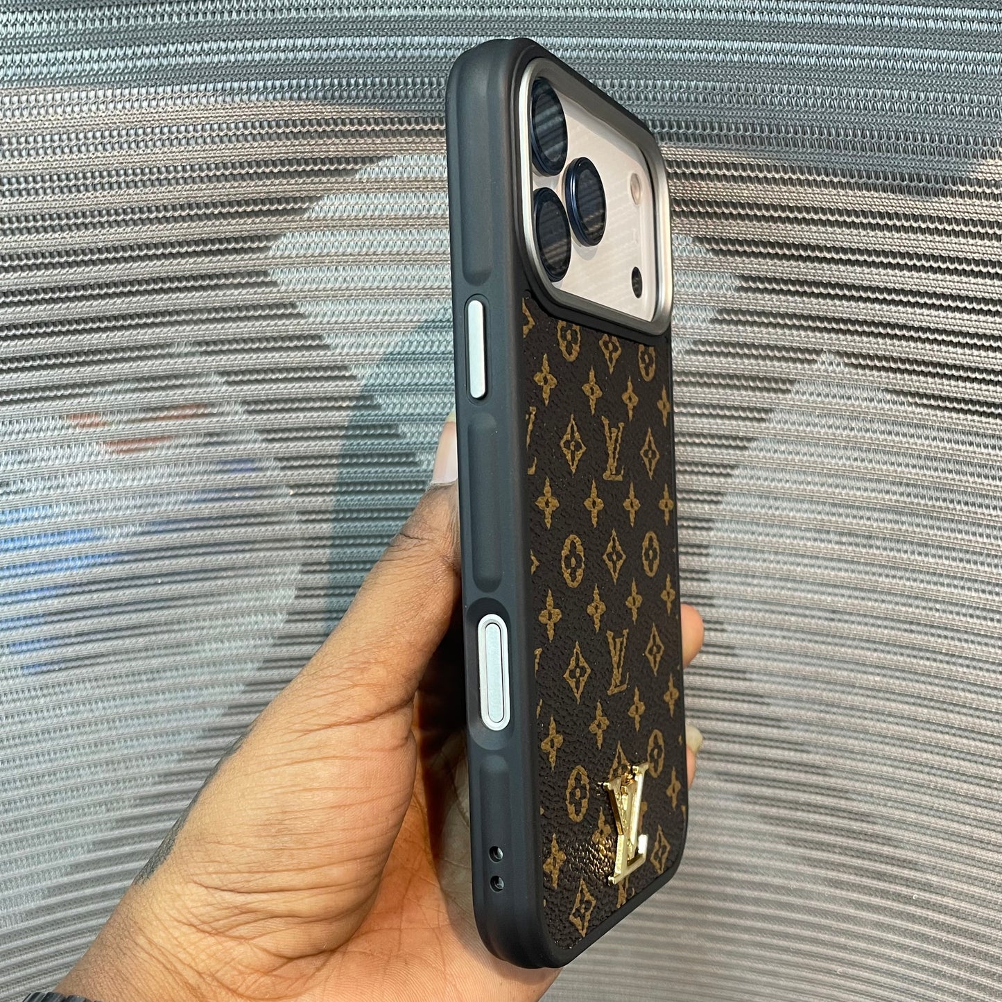 LogoLuxe Leather iPhone 17 Series Case