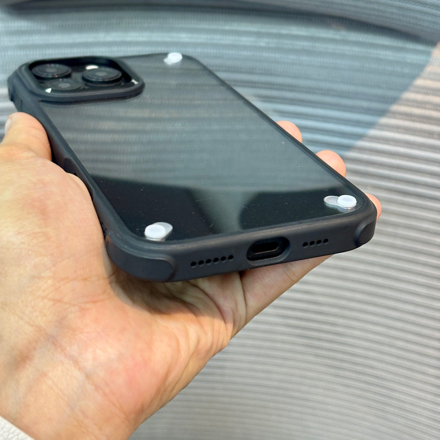 GripShield Clear iPhone Case