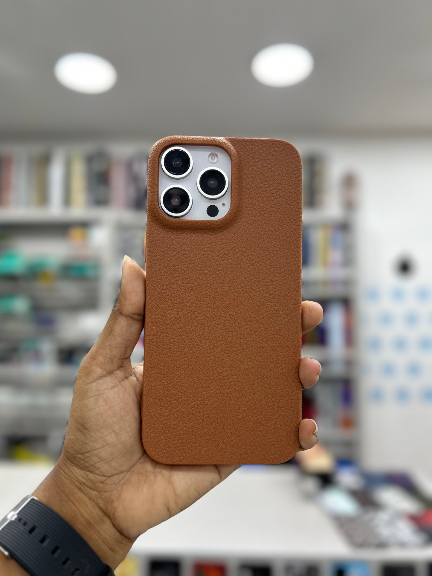 Slim Fit Case with Texture for iPhone