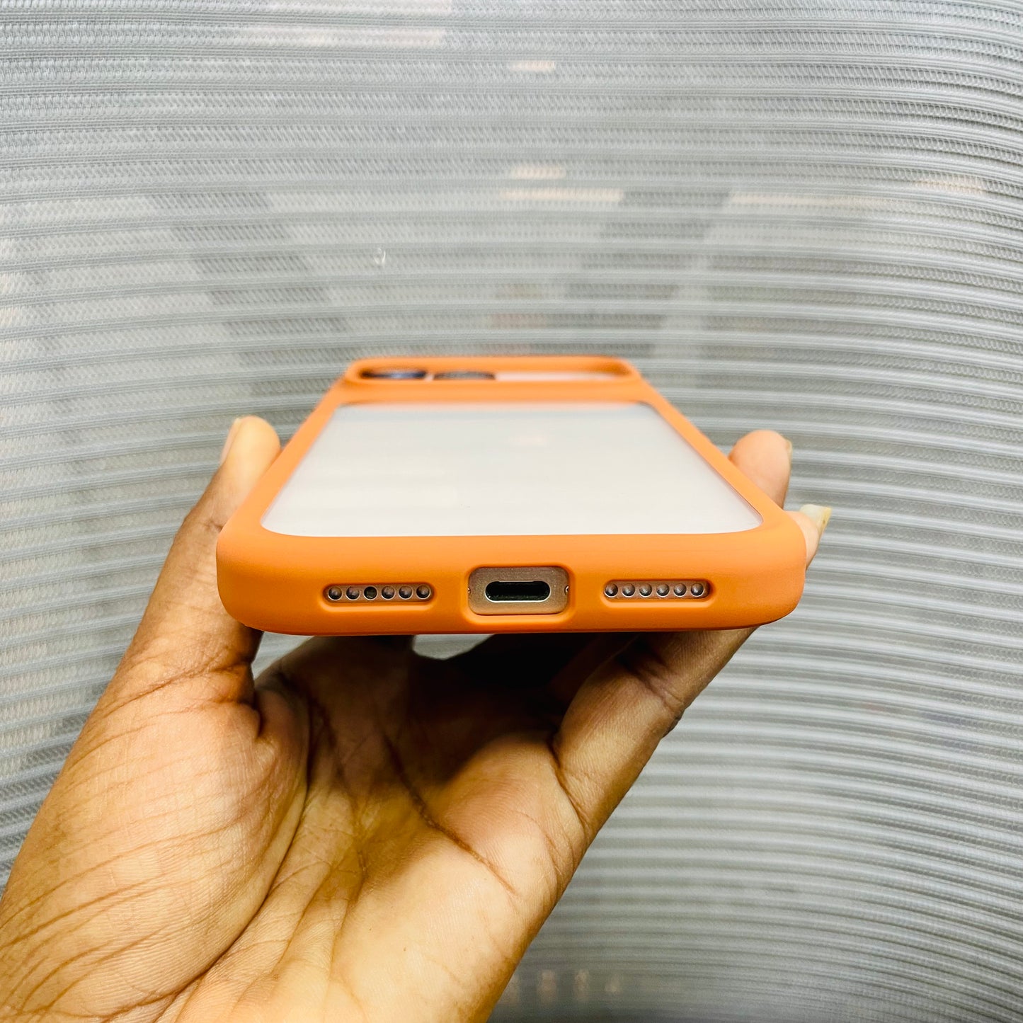EdgeView Transparent Shock iPhone 17 Pro Max Case