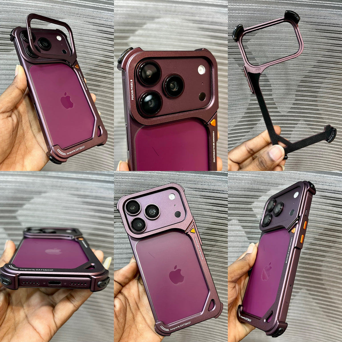 MetalArmor Bumper Camera Stand Case