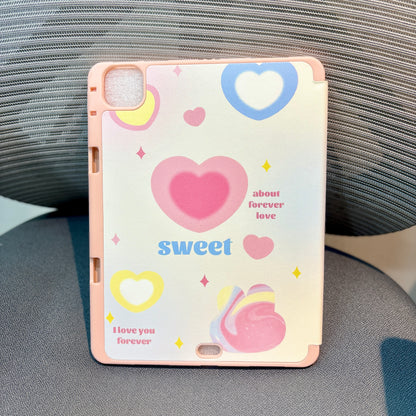 Unicorn - 3D Cartoon Printed iPad Case