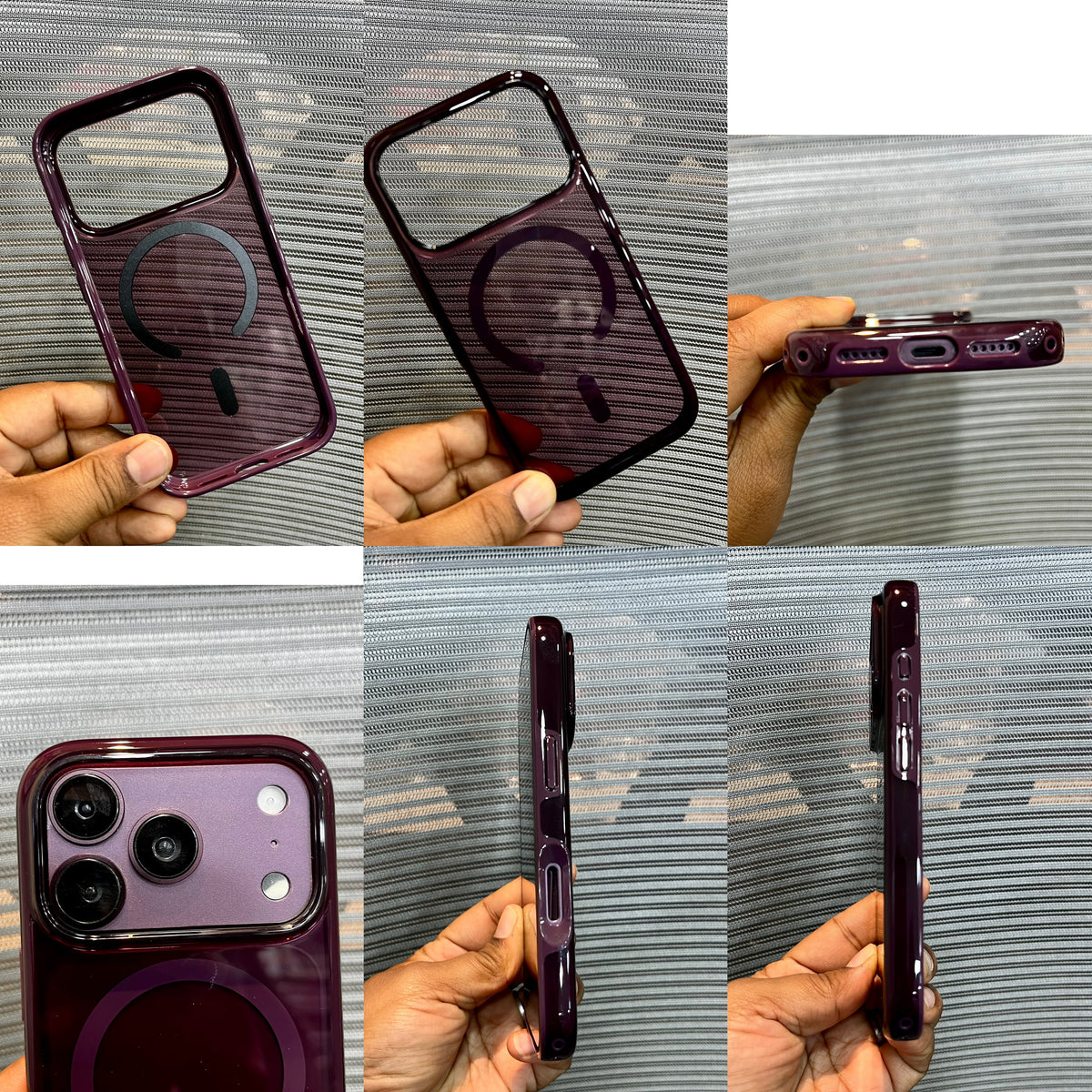 Tinted Glossy Transparent MagSafe iPhone Case