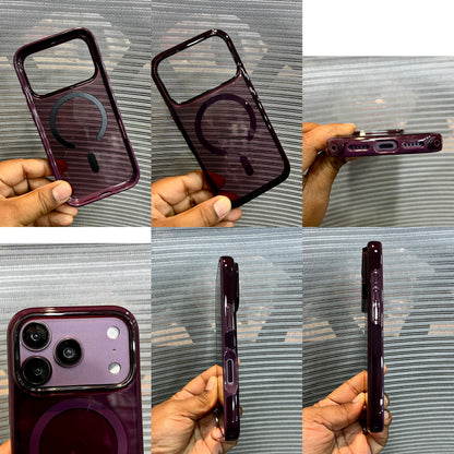 Tinted Glossy Transparent MagSafe iPhone Case