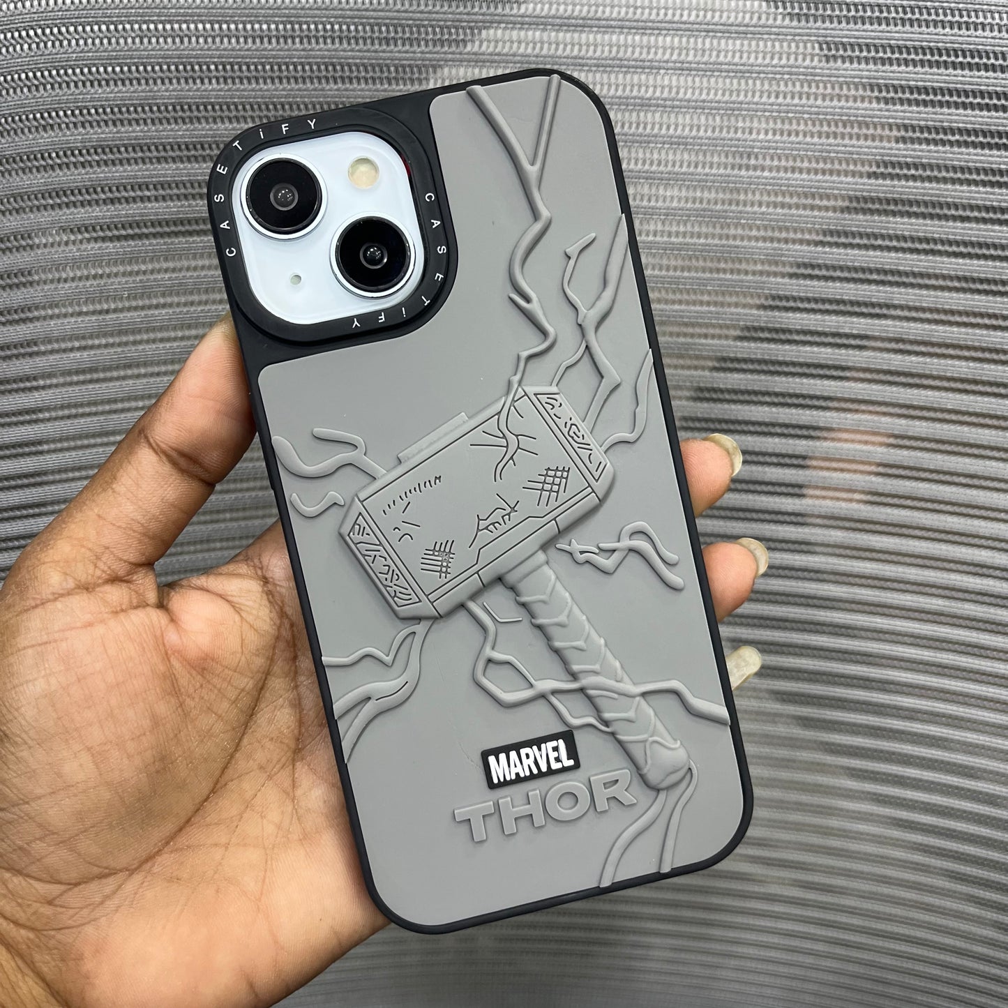 Premium 3D Embossed Printed iPhone 15 Plus Case