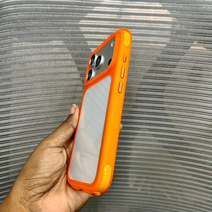Transparent Air Pro Silicone Side Border iPhone Case