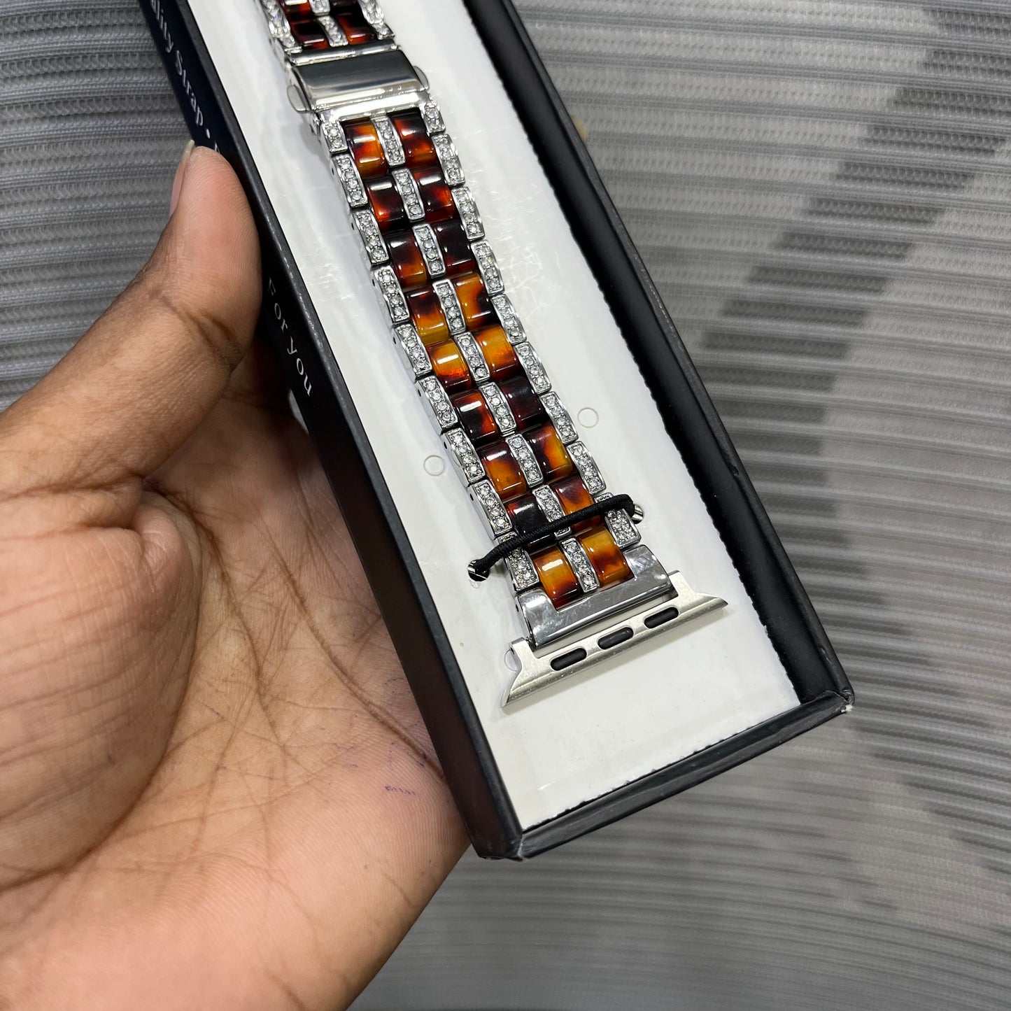 Diamond Luxe Apple iWatch Strap