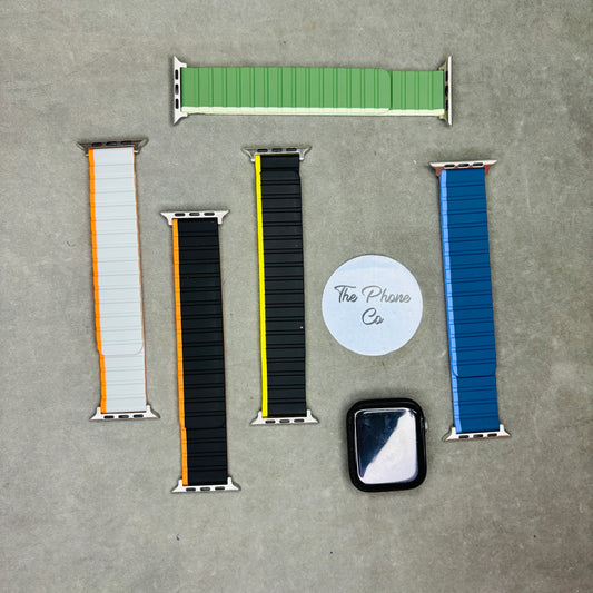 Duo - Color Silicone Magnetic Apple watch strap for 42 / 44 / 45 / 49 mm