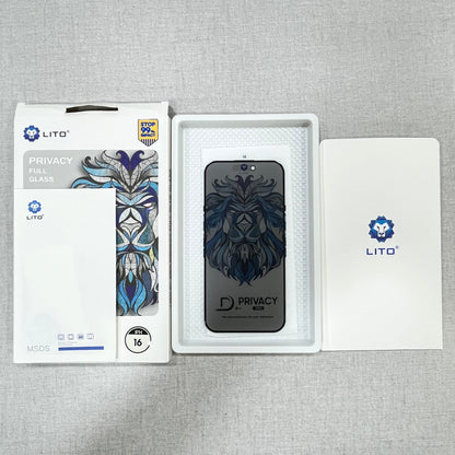 LITO AirSpace Privacy Borderless Tempered Glass