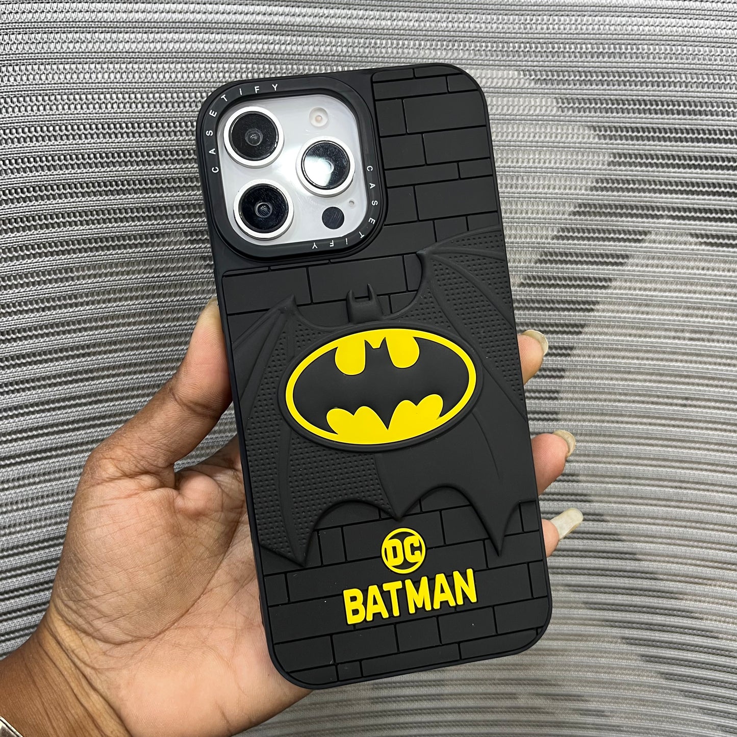 Premium 3D Embossed Printed iPhone 16 Pro Case