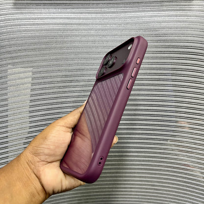 Side Border Crystal Shield iPhone 17 Pro Max Case