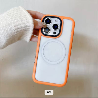 Transparent Hard MagSafe iPhone Case