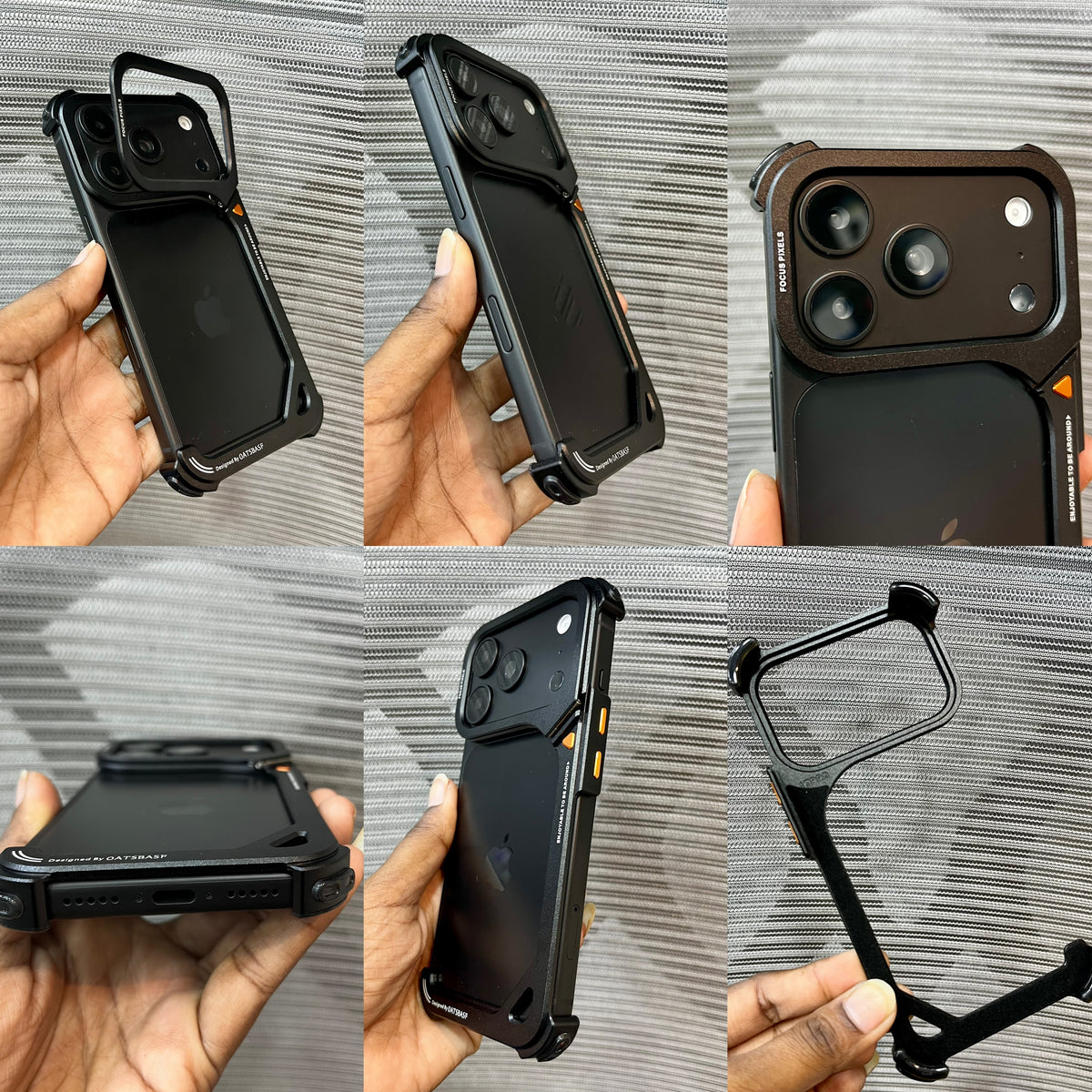 MetalArmor Bumper Camera Stand Case
