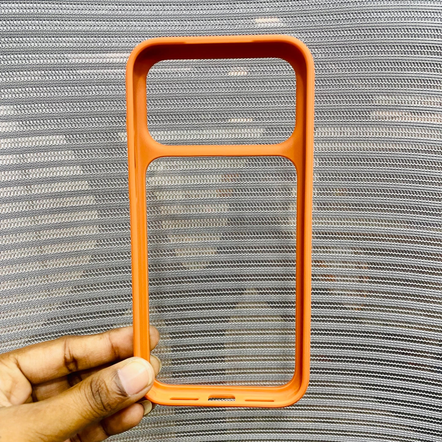 EdgeView Transparent Shock iPhone 17 Pro Max Case