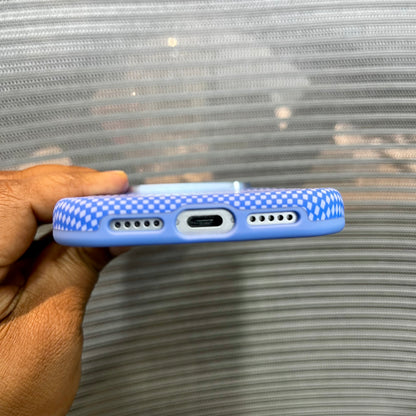 Carbon Fiber Gradient Embossed iPhone Case