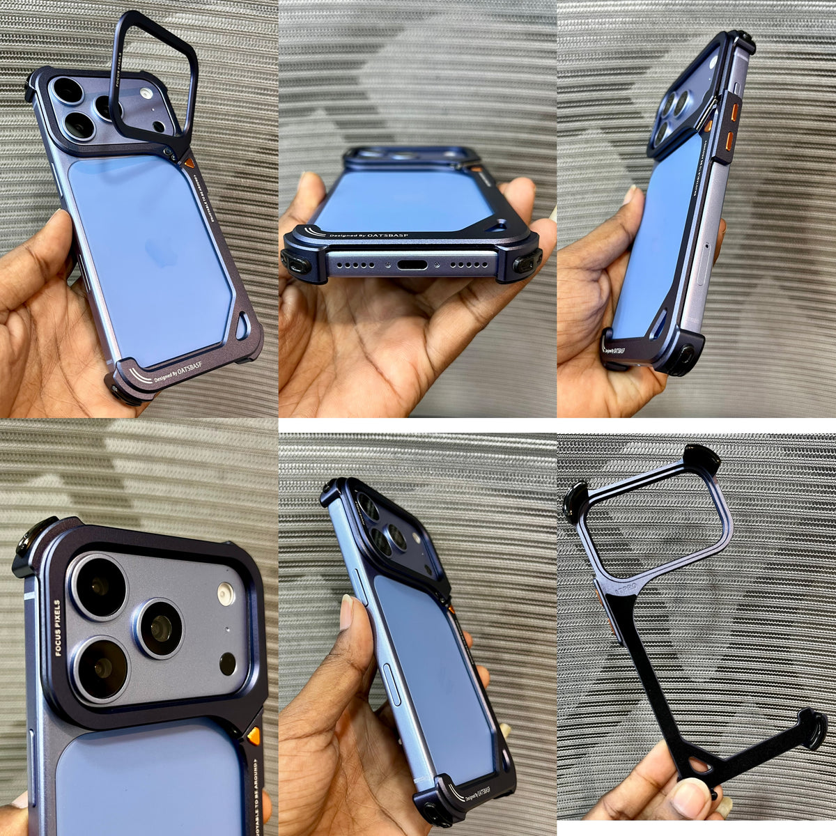MetalArmor Bumper Camera Stand Case