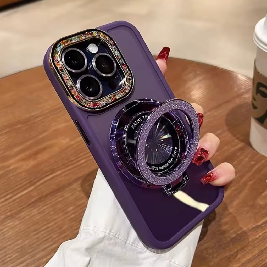Fancy Bling MagSafe Transparent iPhone Case
