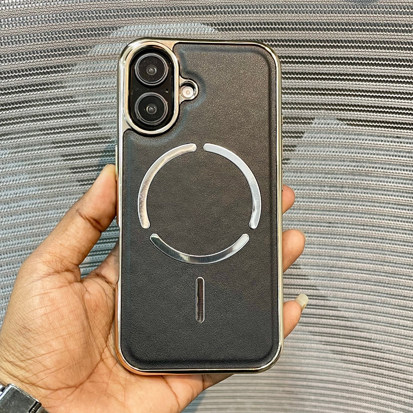 LeatherAura MagSafe Protective iPhone 17  Case