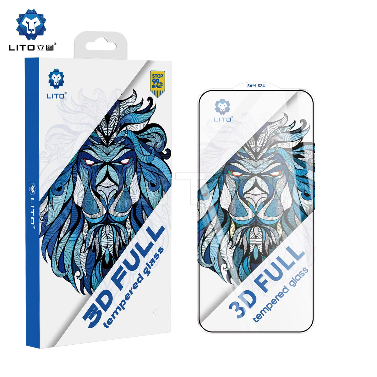 LITO 3D Full-Cover Tempered Glass for Samsung