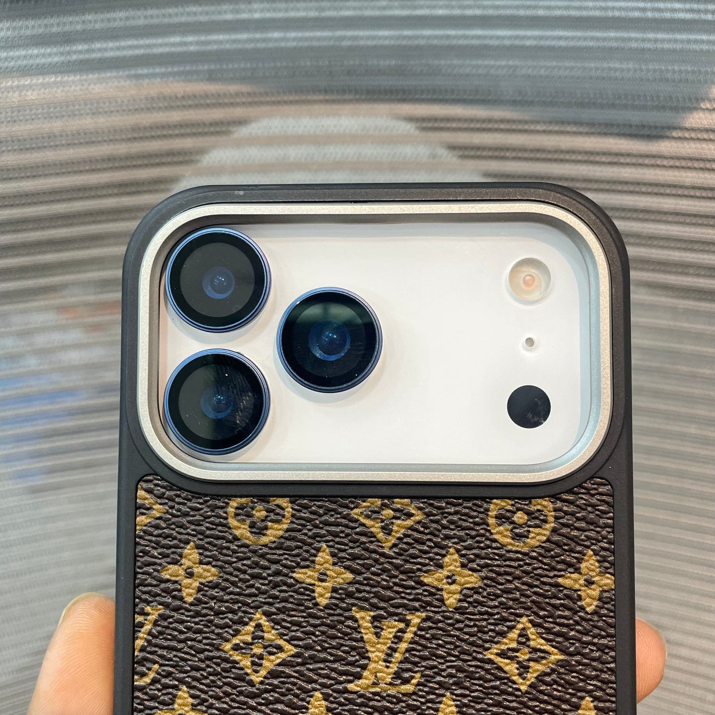 LogoLuxe Leather iPhone 17 Series Case