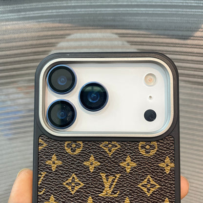 LogoLuxe Leather iPhone 17 Series Case