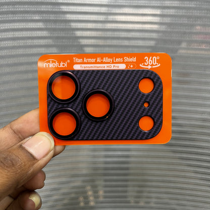 CarbonShield Camera Plate with Lens for iPhone