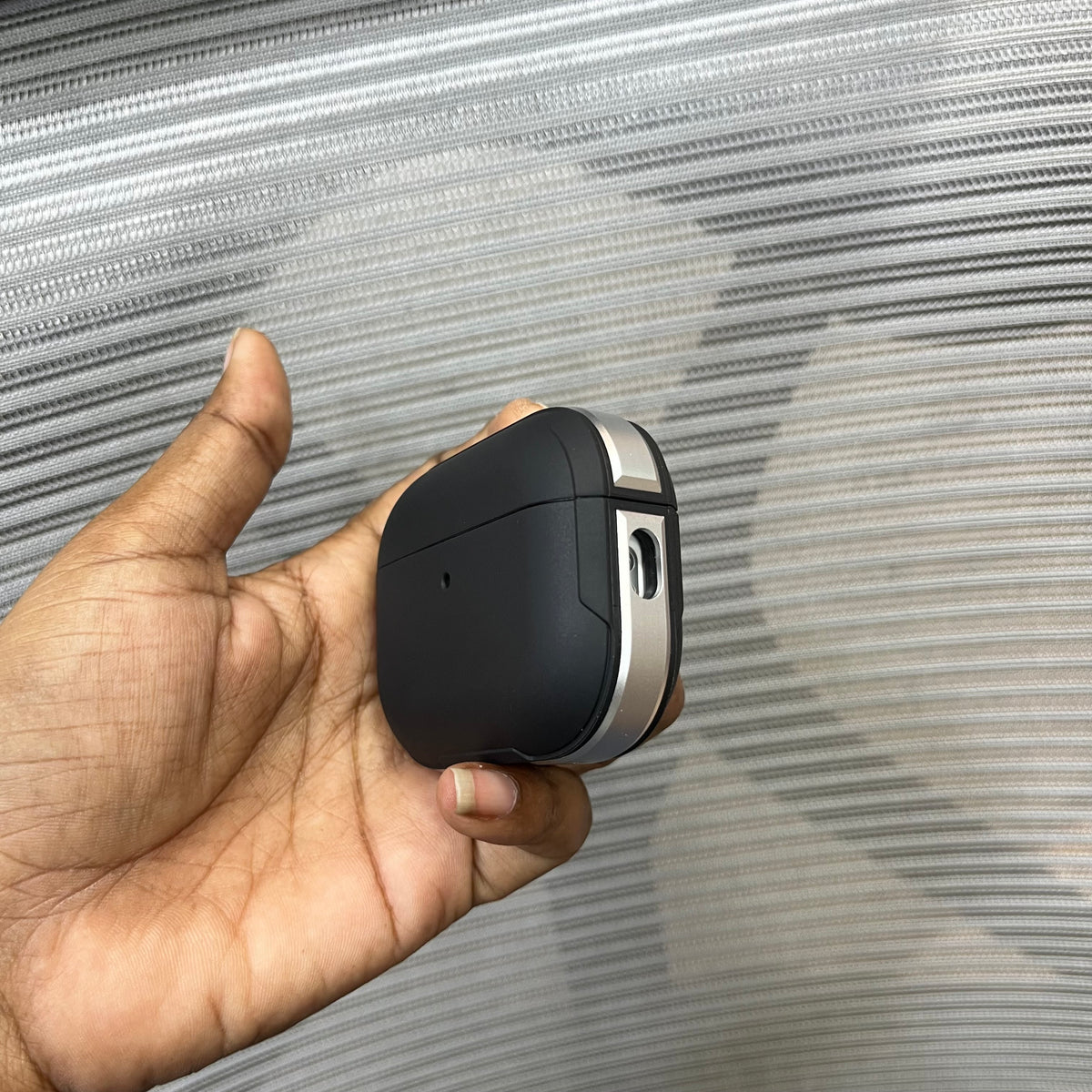 AirPods CrashGuard Case with Rubber & Metal Frame