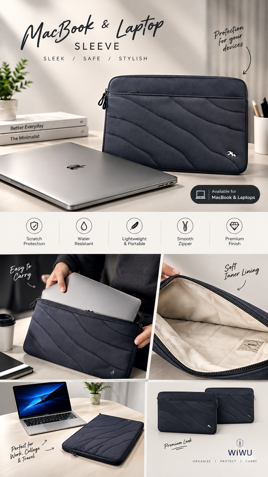 EmbossGuard 14"inch  MacBook & Laptop Sleeve