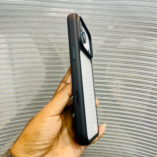 EdgeView Transparent Shock iPhone 17 Pro Max Case