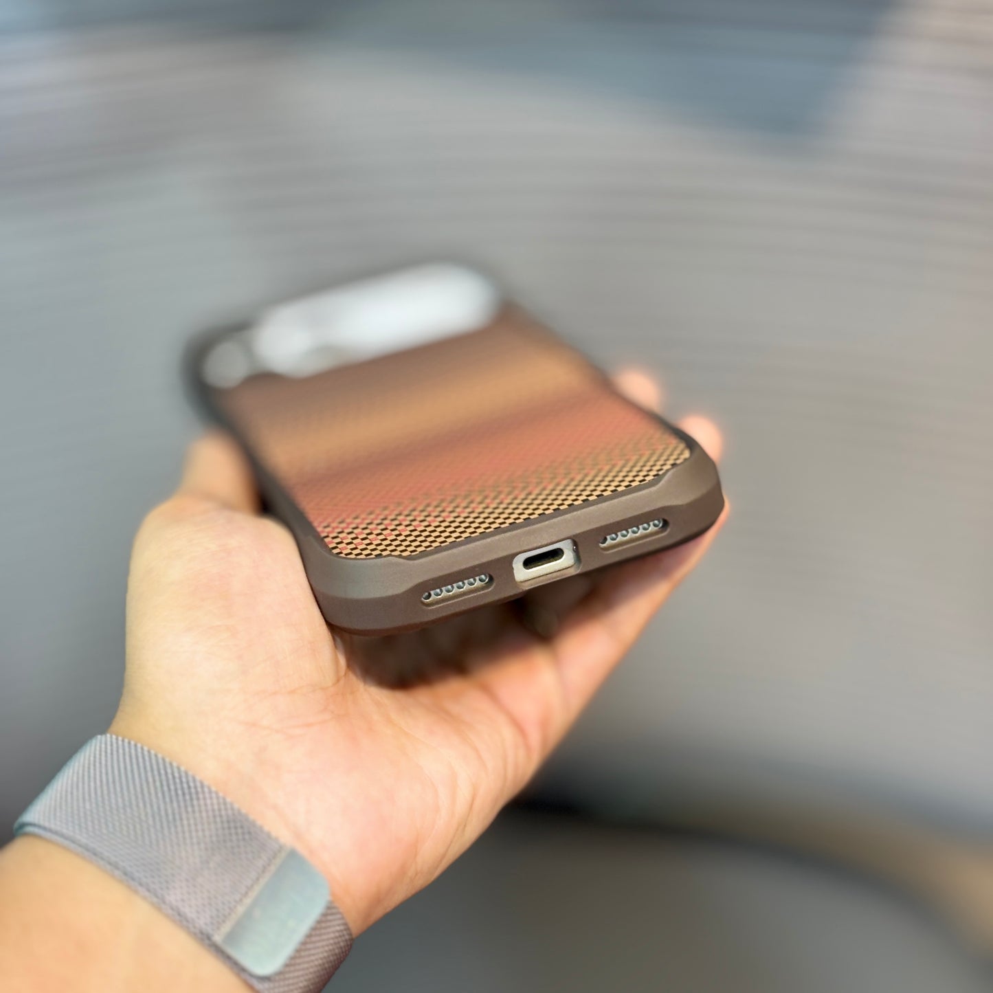 DesertCarbon MagSafe iPhone 16 Series Case