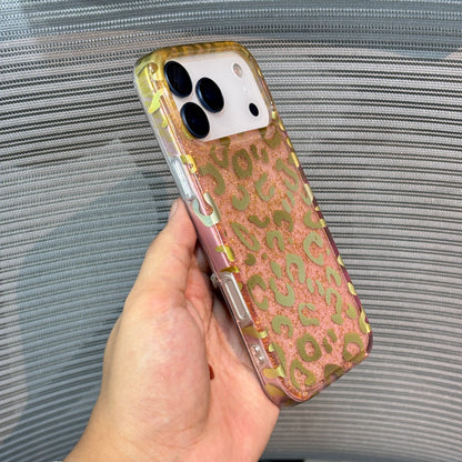 CheetahGlow Glitter iPhone Case