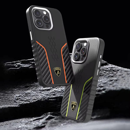 Premium Carbon Fibre Leather Finish iPhone Case