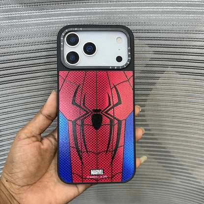Embossed Spider Printed  iPhone 17 Pro Case