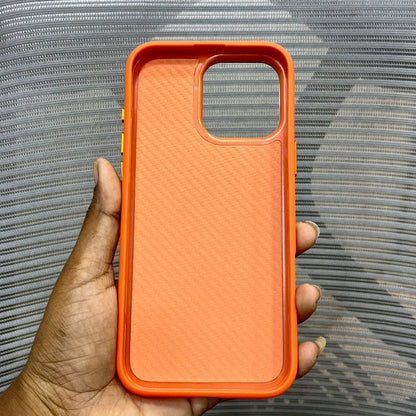 Premium Stripe Leather Logo iPhone 16 Series Case