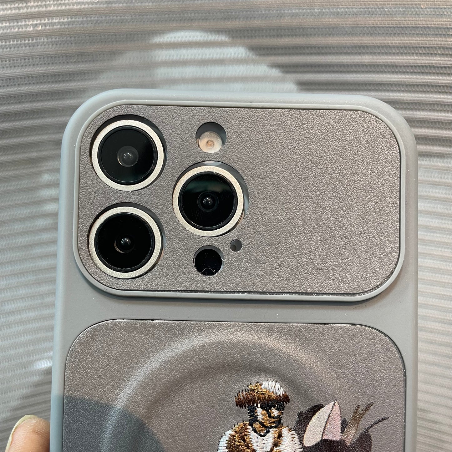 EmbroVault Luxe iPhone Case