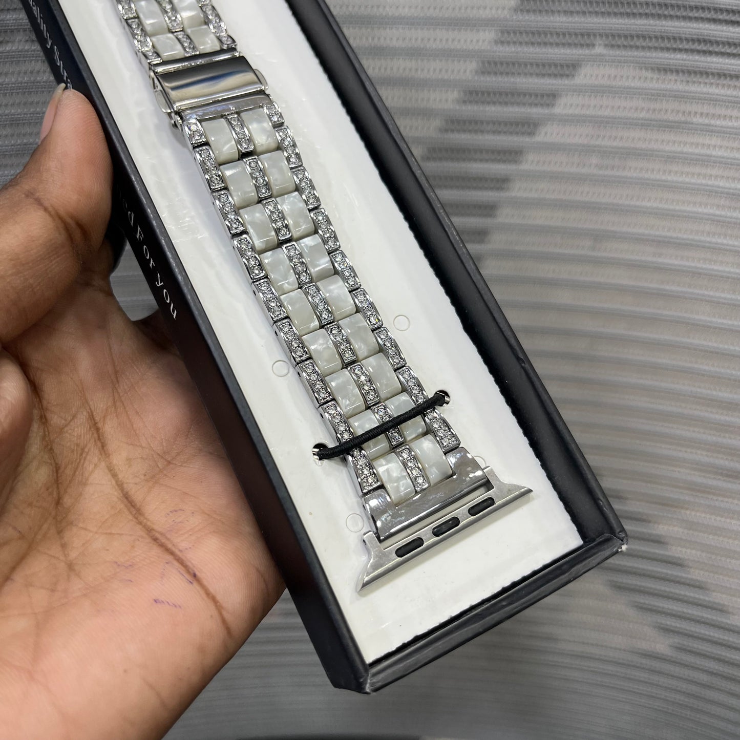 Diamond Luxe Apple iWatch Strap