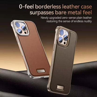 Premium Leather Hard MagSafe Case for iPhone