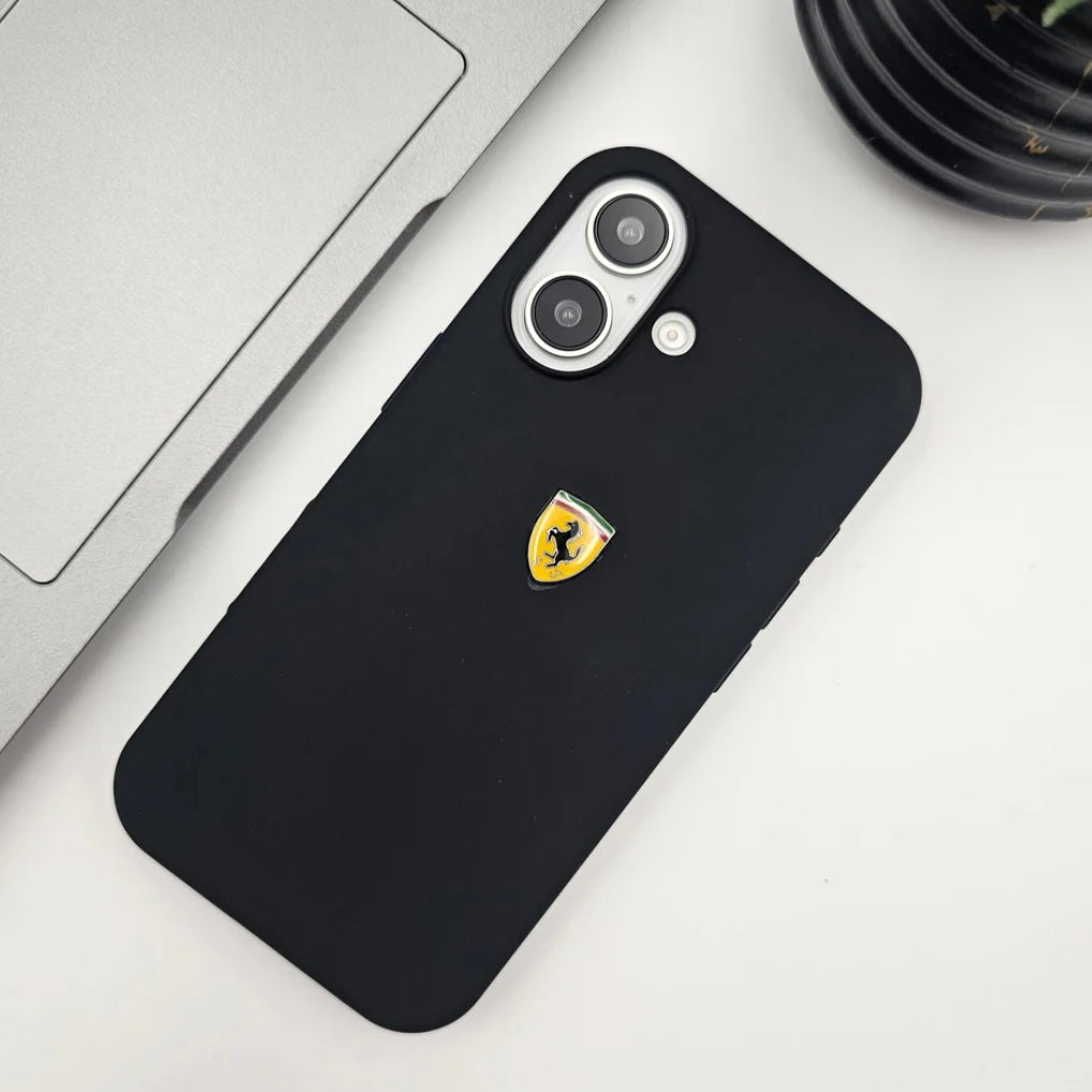 Premium Silicone Solid Hard Case for iPhone